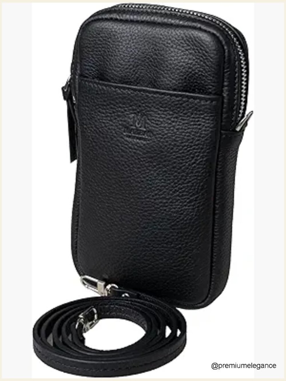 Handcrafted Italian Leather Crossbody Bag - Premium Quality